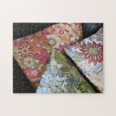 Puzzle Photographie de Coussins brodés multicolores (Horizontal)