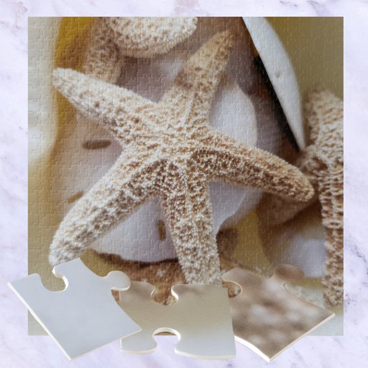 Puzzle Photographie de Starfish et de Sand Dollars