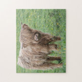 Puzzle Photographie écossaise de vache (Vertical)