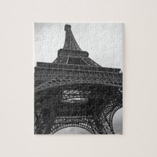 Puzzle Photographie noire et blanche de Tour Eiffel