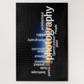 Puzzle Photographie Word Cloud (Vertical)