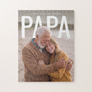 Puzzle PhotoPop Amour Tu M'as Tellement Papa Photo