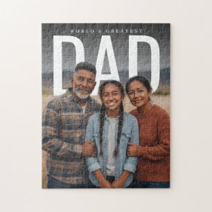 Puzzle PhotoPop Papa du Monde Personnalisé avec Photo