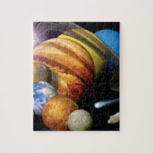 Photos de l'espace de Montage des planètes du syst