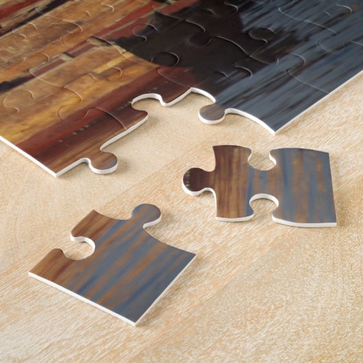 Puzzle Photos sur un lac en Tanzanie (Côté)