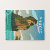 Puzzle Phuket Thailand Retro (Horizontal)