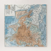 Puzzle Physical Map of Asia (Horizontal)