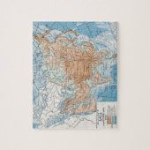 Puzzle Physical Map of Asia (Vertical)