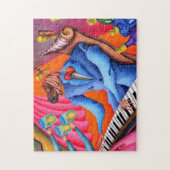 Puzzle Pianiste de jazz (Vertical)