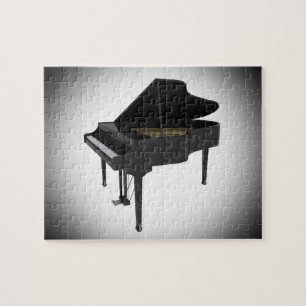Puzzle : Piano à queue noir