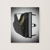 Puzzle : Piano à queue noir (Vertical)