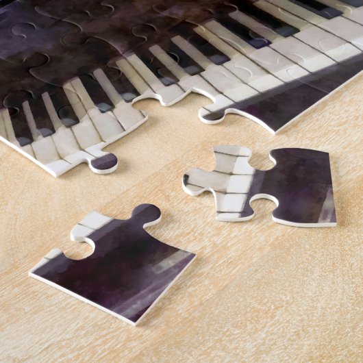 Puzzle Piano Closeup (Côté)