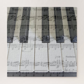 Puzzle Piano et casse-tête de sonate de clair de lune