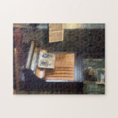 Puzzle Piano et partitions sur pupitre (Horizontal)