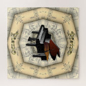 Puzzle Piano ~ Un design musical étrange ~ Unique ~ (Horizontal)