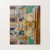 Puzzle Piazza Navona Rome Italie. (Vertical)