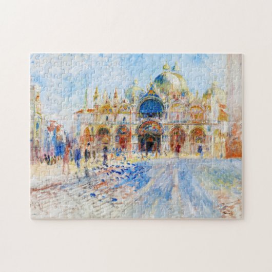 Puzzle Piazza San Marco, Renoir (Horizontal)