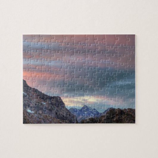 Puzzle Pic Argonaut, coucher de soleil (Horizontal)
