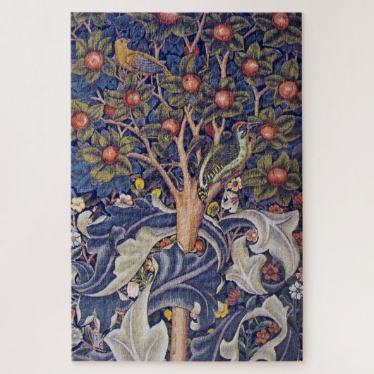 Puzzle Pic de bois, William Morris (Vertical)