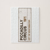 Puzzle Piccadilly Circus London - Vintage (Vertical)