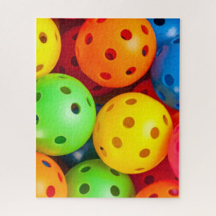 Puzzle Pickleball coloré