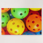 Puzzle Pickleball coloré (Horizontal)