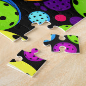 Puzzle Pickleball de rallye électrique (Côté)