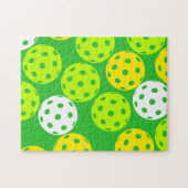 Puzzle Pickleball Jigsaw Puzzle. Boules, boules, boules,  (Horizontal)