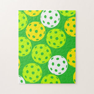 Puzzle Pickleball Jigsaw Puzzle. Boules, boules, boules,