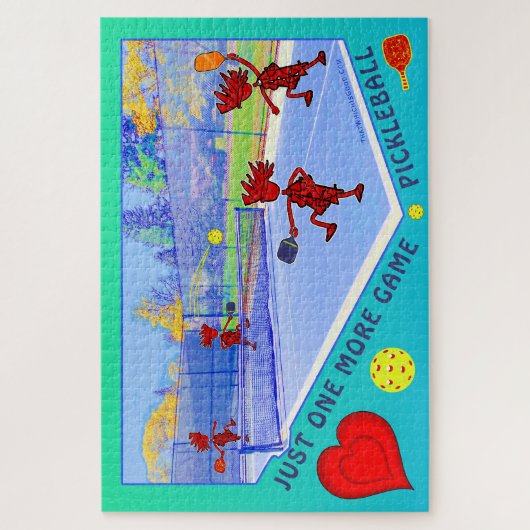 Puzzle PICKLEBALL Juste Un Jeu De Plus (Vertical)
