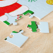 Puzzle Pickleball Noël cadeau de vacances (Côté)