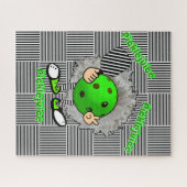 Puzzle Pickleball Picklejus Halloween Film Inspiré (Horizontal)