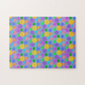 Puzzle Pickleball Pop Art coloré (Horizontal)