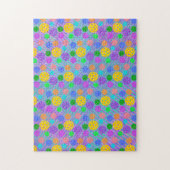 Puzzle Pickleball Pop Art coloré (Vertical)