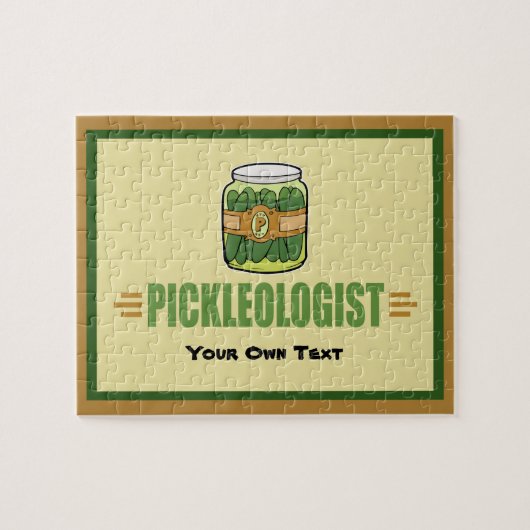 Puzzle PICKLEOLOGIST Funny Pickle Amateurs (Horizontal)