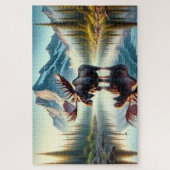 Puzzle Pics Majestueux d'orignaux, Pics de montagne (Vertical)