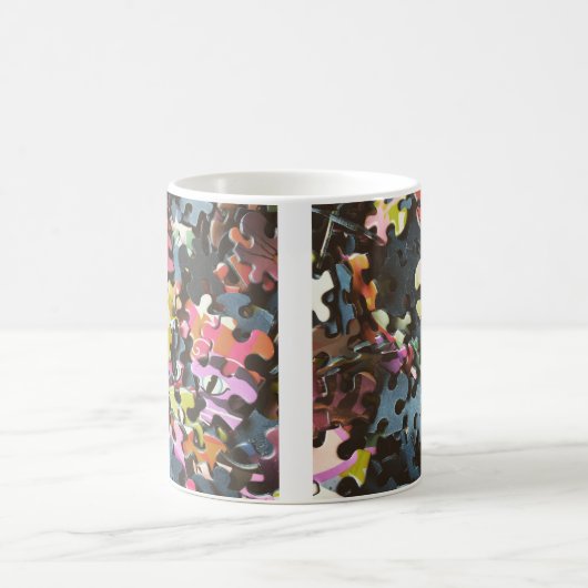 Puzzle Pièce café Mug (Centre)