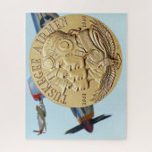 PUZZLE PIÈCE DE MONNAIE D'AVIATEURS DE TUSKEGEE (Vertical)
