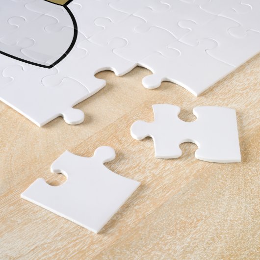 Puzzle Pièce d'échecs Épée de Paon Échecs (Côté)