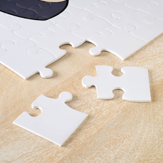 Puzzle Pièce d'échecs Patrouille aux échecs (Côté)