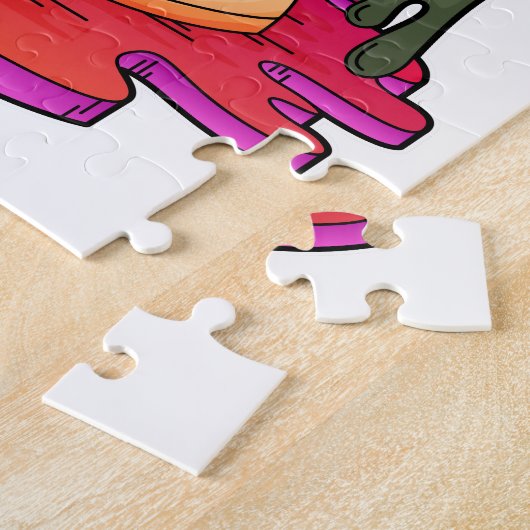 Puzzle Pièce d'échecs Pawn (Côté)