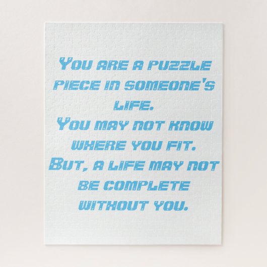 Puzzle Pièce Jigsaw Puzzle (Vertical)