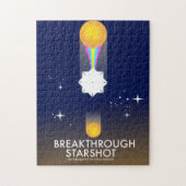 Puzzle Pièce maîtresse Starshot Retro Space Art (Vertical)