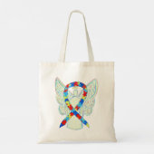 Puzzle Pièce Sensibilisation Ruban Sac fourre-tout