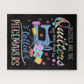 Puzzle Piecemakers Piecemakers Quilting Couture Cadeau (Horizontal)