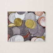 Puzzle Pièces de monnaie roumaines de devise (Horizontal)
