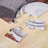 Puzzle Pièces de monnaie roumaines de devise (Côté)