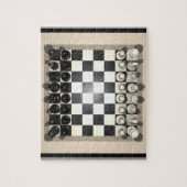 Puzzle : Pièces d'échecs d'échiquier et (Vertical)