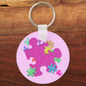 PUZZLE PIECES SLEUTELHANGER (Voorkant)