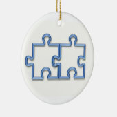 Puzzle Piecks Ornament (Rechts)